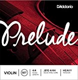D'Addario Bowed Jeu de cordes pour violon D'Addario Prelude, manche 4/4, tension Heavy