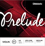 D'Addario Bowed Jeu de cordes pour violon D'Addario Prelude, manche 4/4, tension Medium