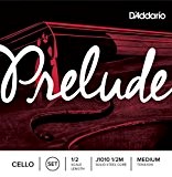 D'Addario Bowed Jeu de cordes pour violoncelle D'Addario Prelude, manche 1/2, tension Medium