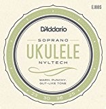D'Addario Cordes Nyltech pour ukulele D'Addario EJ88S, Soprano