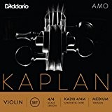 D'Addario Kaplan Amo KA310 4/4M Jeu de cordes pour Violon 4/4 Medium