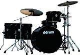 Ddrum Journeyman jmr522 Mo 5 pièces de tambour avec Hardware Minuit Noir