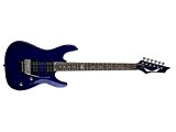 Dean Guitars Custom 350 Floyd Guitare électrique Bleu transparent