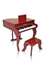 Delson 3005R Piano à queue pour enfant Rouge