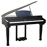 Delson/Ringway 8897 Piano meuble Adadgio Type crapaud Noir laqué