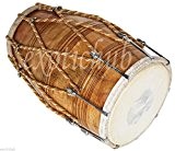 Dholak tambours ~ Corde + Pièces Tuned ~ dholki ~ dohol ~ Naal ~ utiliser pour Bhajan ~ Kirtan ~ ...
