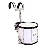 Dimavery 059147 MS-300 Marching Snare Blanc