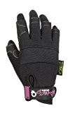 Dirty Rigger Mitaines de protection pour femme Extra Extra Small noir