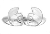 Doc's Pro Paire de bouchons d'oreille ventilés Transparent Taille XS