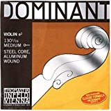 Dominant Strings 130 1/16 Corde de Mi pour Violon Taille 1/16 - Aluminium