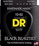 DR Strings BLACK BEAUTIES 10-52 Jeu de Cordes pour Guitare Electrique