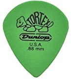 Dunlop 498 TORTEX JAZZ III XL Picks (72-Pack) 0.88 mm green