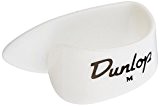 Dunlop FTP White Thumbpick (4 pieces) white. medium