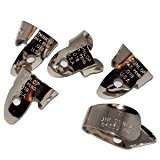 Dunlop: Nickel Silver Finger/Thumb Picks - 5 Pack. Pour Guitare