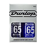 Dunlop P6522 Platinum 65 Deep Clean + Spray Wax (118ml each) incl. 2 Cloths 7x7