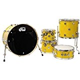 DW CollectorŽs Finish Ply Twisted Yellow · Batterie acoustique