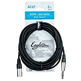 Eagletone AC67 XLR Male/Jack Stereo Câble adaptateur 6 m Noir