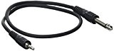 Eagletone AC85 Mini Jack Mono Câble patch 6,35 50 cm Noir