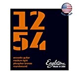 Eagletone US 1254 Medium Light Cordes pour Guitare folk 12-54