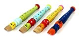 Elagon - Flûte en bois multicolore pour jeunes enfants.