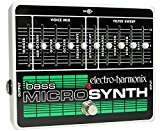 Electro Harmonix Micro Bass Synthesizer Pédale pour Guitare électrique Argent