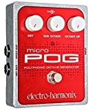 Electro Harmonix Micro POG Pédale pour Guitare électrique Argent