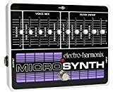 Electro Harmonix Micro Synthesizer Pédale pour Guitare électrique Argent