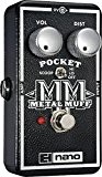 Electro Harmonix Nano Pocket Metal Muff Pédale pour Guitare électrique Argent