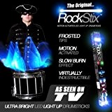 Electrostar Glo-Drumstix BLUE light up drumsticks