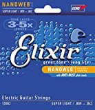 Elixir CEL 12002 Corde pour Guitare électrique nanoweb XL 09-42