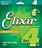 Elixir CEL 14052 Corde pour Guitare Basse nanoweb L 45-100