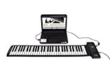 Emperor of Gadgets® Clavier de musique électronique portable avec USB flexible | synthétiseur MIDI Piano avec 61 touches souples en ...
