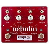 Empress Nebulus Chorus, Vibrato and Flanger Guitar Effects Pedal