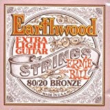 Ernie Ball: Earthwood Extra Light Guitar String Set. Pour Guitare Acoustique