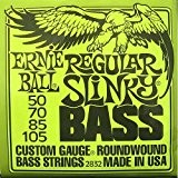 Ernie Ball: Regular Slinky Bass Strings. Pour Guitare Basse