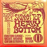 Ernie Ball: Skinny Top Heavy Bottom Guitar String Set. Pour Guitare Électrique