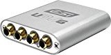 ESI UDJ6 Interface audio USB 6-out pour DJ Aluminium