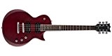ESP lec200stbcs Guitare électrique Solid Body Single Pan Coupé, rouge foncé