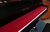ETGtek(TM) Piano Keyboard Dust Cover Key Cloth Cover Protector Wool 127 X 15cm (Rouge)