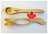 ETHNO PA91-E - Cuillères Musicales fabriquées artisanalement au Canada