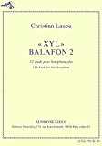 ETUDE N012 "XYL" BALAFON 2 SAXOPHONE MIB AVEC CD
