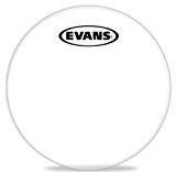 Evans Peau ténor pour fanfare transparente Evans Corps, 8 pouces