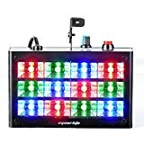 Eyourlife Stroboscope LED Projecteur à Effet LED Lampe d'Ambiance 12 LED RGB Contrôle Sonore pour Soirée Disco DJ Club Bar ...