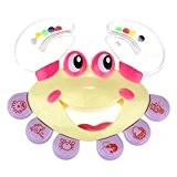 FAMI Baby Crab-Design Handbell, Instruments de musique Jingle Rattle Toy