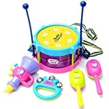 FAMI Sets Rouleau Tambour Band Instruments de musique jouets de bébé enfants