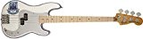 FENDER 0141032305 Steve Harris Precision Bass touche en érable pour guitare électrique - Olympiques Blanc