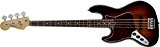 Fender 0193720700 gaucher American Standard Jazz Bass Touche Palissandre 3-color Sunburst Guitare électrique
