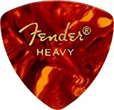 Fender 098-0346-900 346 Shape Picks,  Lot de 12 médiators, Ecaille, Heavy