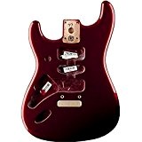 FENDER 099-8021-794 USA Stratocaster HSH Left de main Alder Body, Mystic Red
