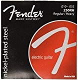 Fender 250RH Jeu de cordes pour Guitare électrique 10-52
